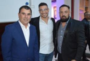 El Intendente junto a Maravilla Martínez anunciaron el rodaje en Azul de una película protagonizada por el boxeador